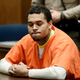 Chris Brown appears in court for a probation-violation hearing in Los Angeles Court on May 9, 2014, in Los Angeles.
Paul Buck-Pool/Getty Images